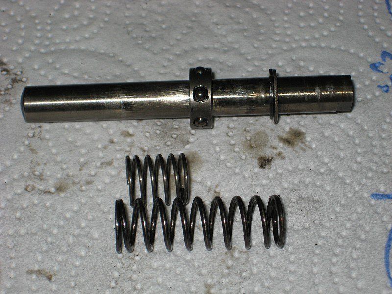 Nockenwellenkettenspanner Bolzen mit Kugellager, Unterlegscheibe und Federn 2 Nockenwellenkettenspanner Bolzen mit Kugellager, Unterlegscheibe und Federn 2