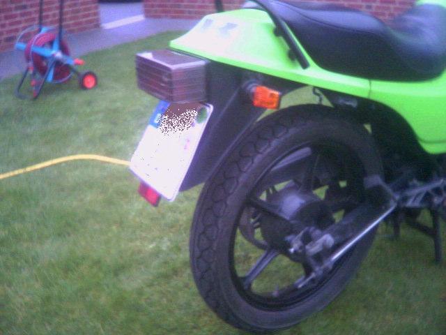 kurzes Schutzblech hinten